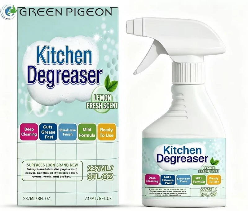 Spray sgrassante da cucina biodegradabile